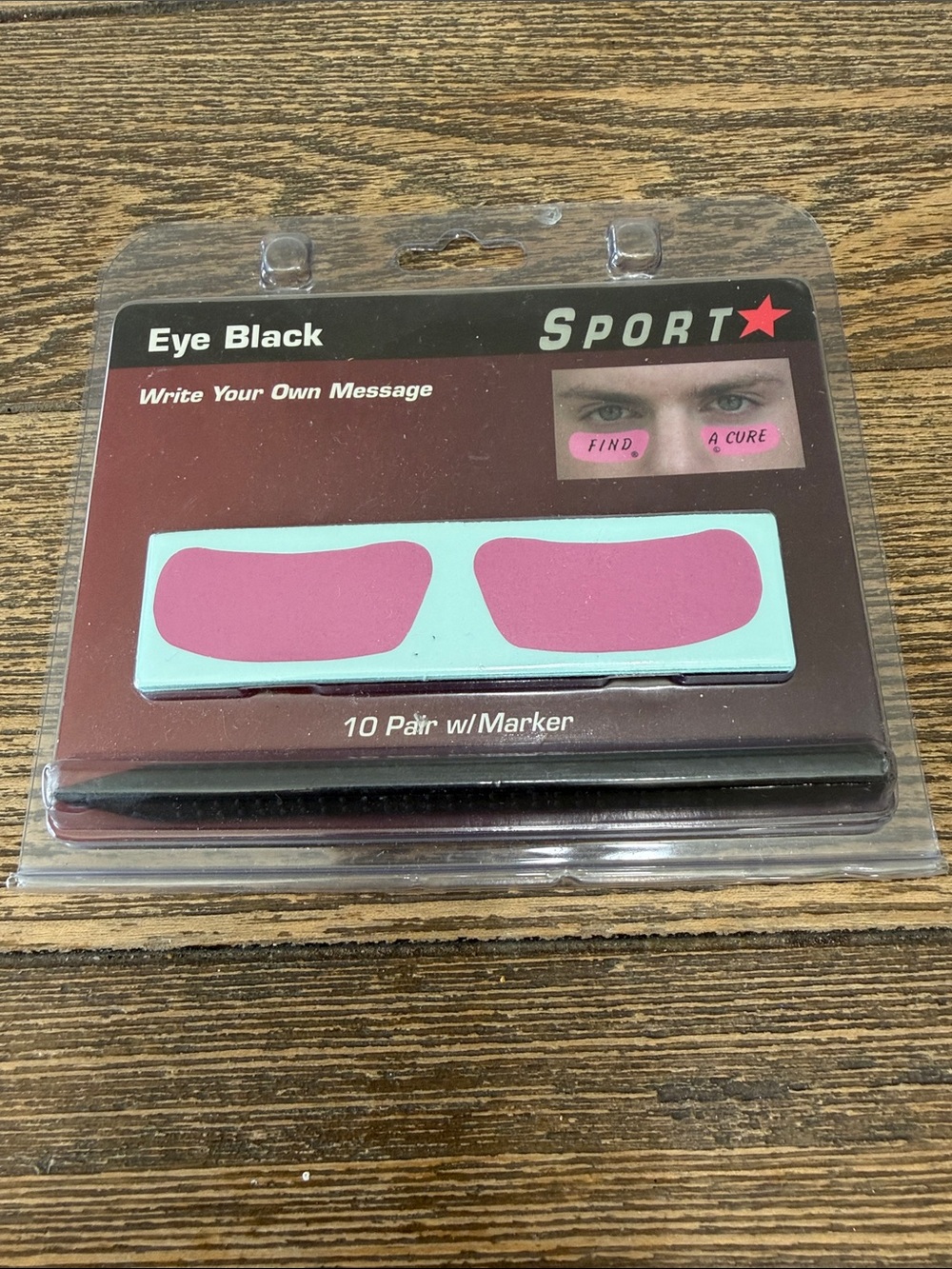 SPORTS Eye Black Sport Stickers 10 Pairs